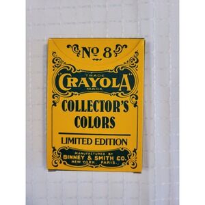 Vintage 1991 Crayola‎ Collectors Colors Limited Edition 8 Pack Retired Colors